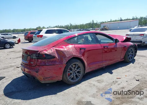 2025 Tesla Model S Plaid z USA, uszkodzony, nr VIN 5YJSA1E67SF549336